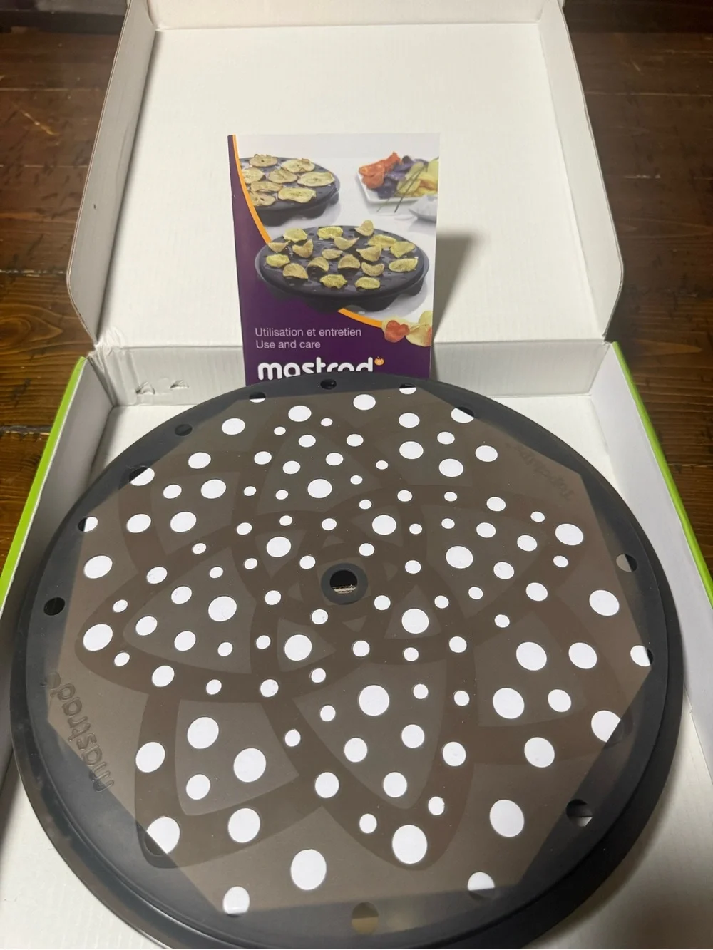 New Mastrad TopChips Maker + Mini Mandoline Slicer Set Black